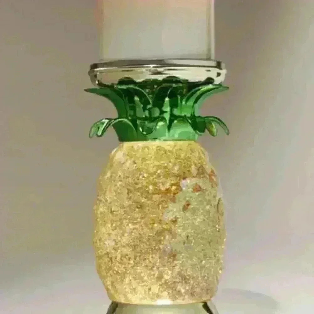Water Globe 3 wick Candle  Holder - Picture 3 of 4